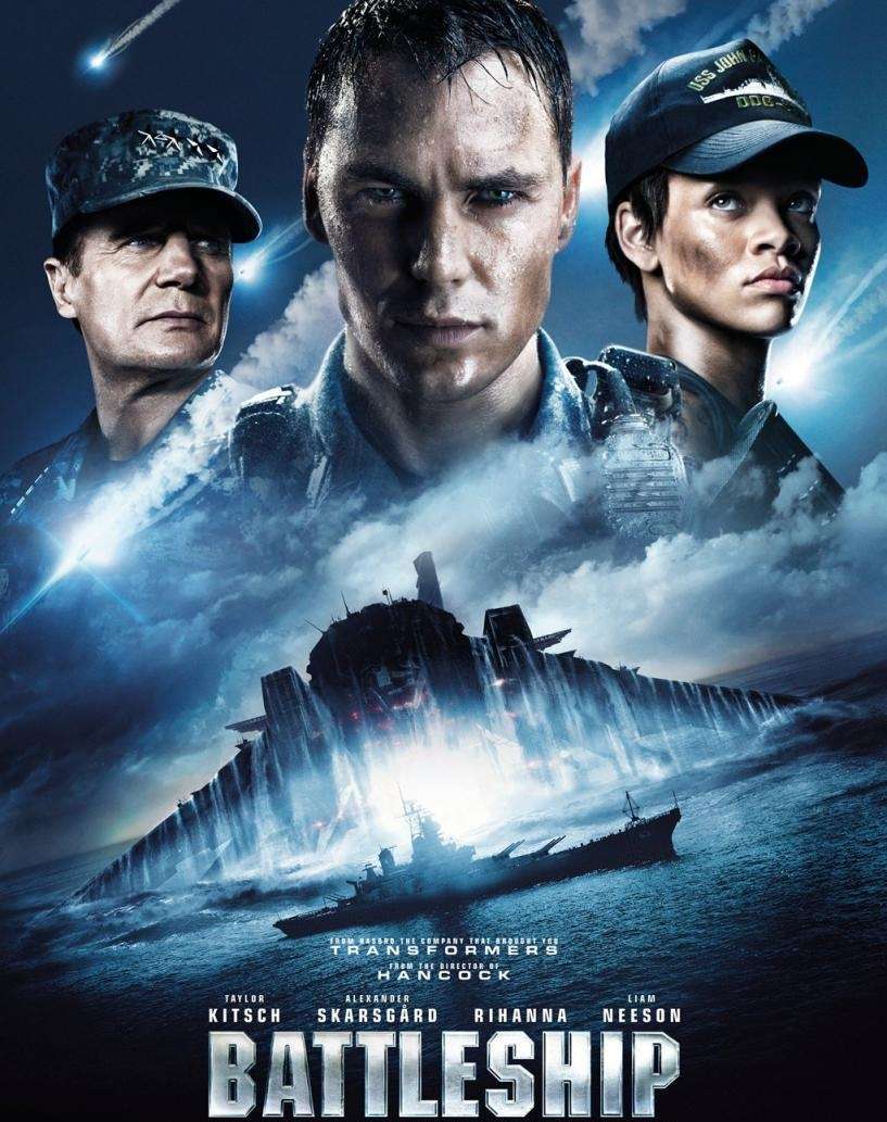 【感想・評価】映画『バトルシップ』宇宙から飛来したエイリアン艦隊との海上バトル！【★3.5】